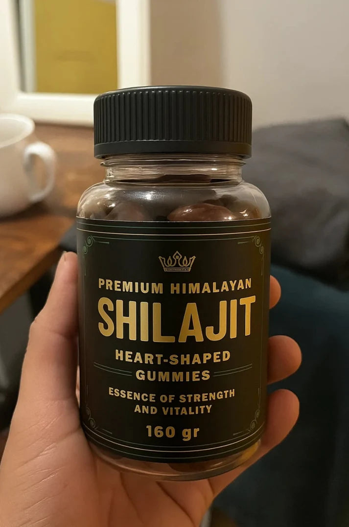 Shilajit Gummies Premium – Energía y Vitalidad (160g)