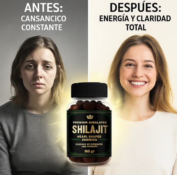 Shilajit Gummies Premium – Energía y Vitalidad (160g)
